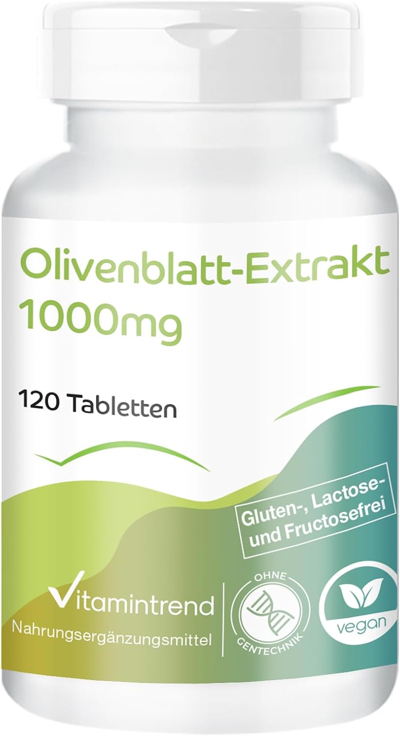 Vitamintrend Olive Leaf Extract 1000 mg 120 tabletter