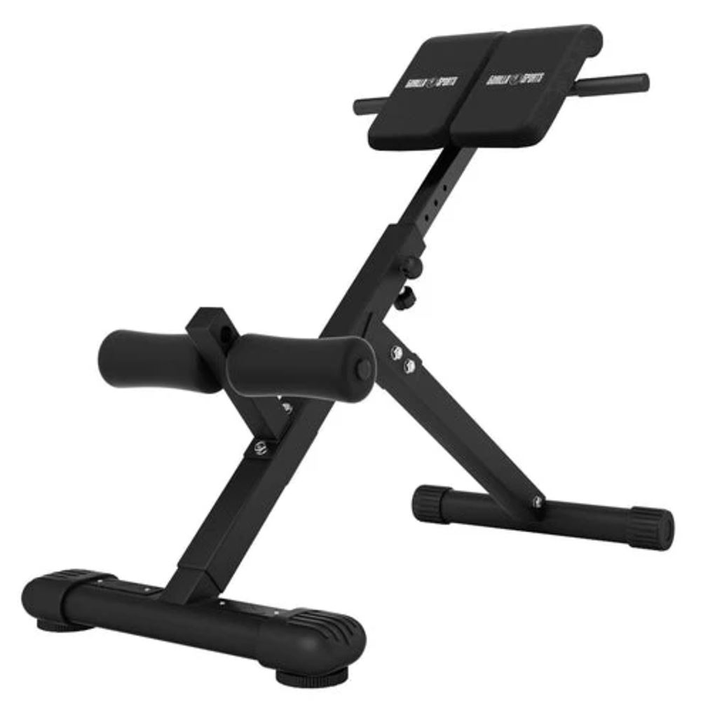 Gorilla Sports Hyperextensionsbänk Hopfällbar