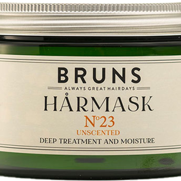 Bruns Hårmask Nº23 Oparfymerad 350 ml
