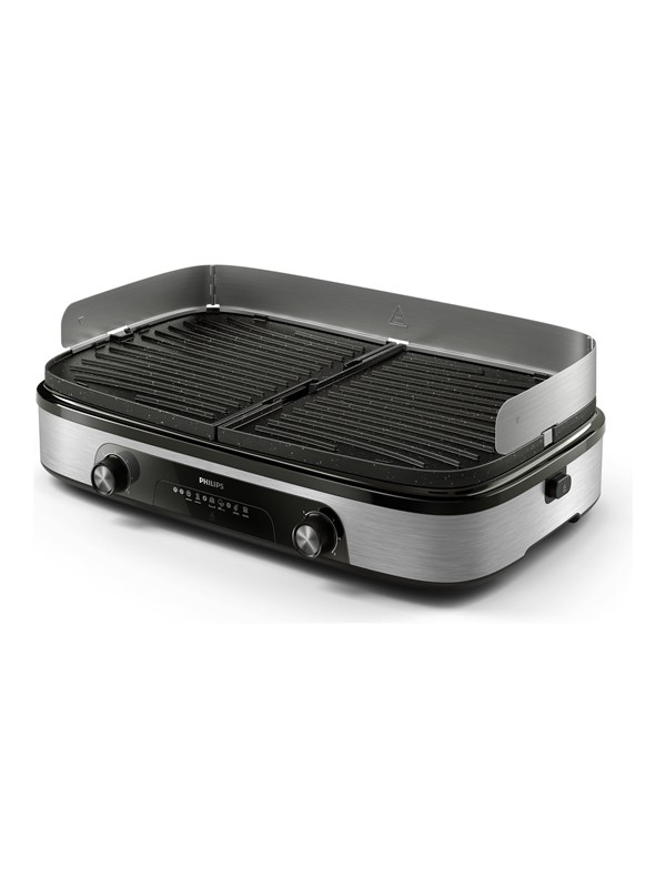 Bordsgrillen inomhus