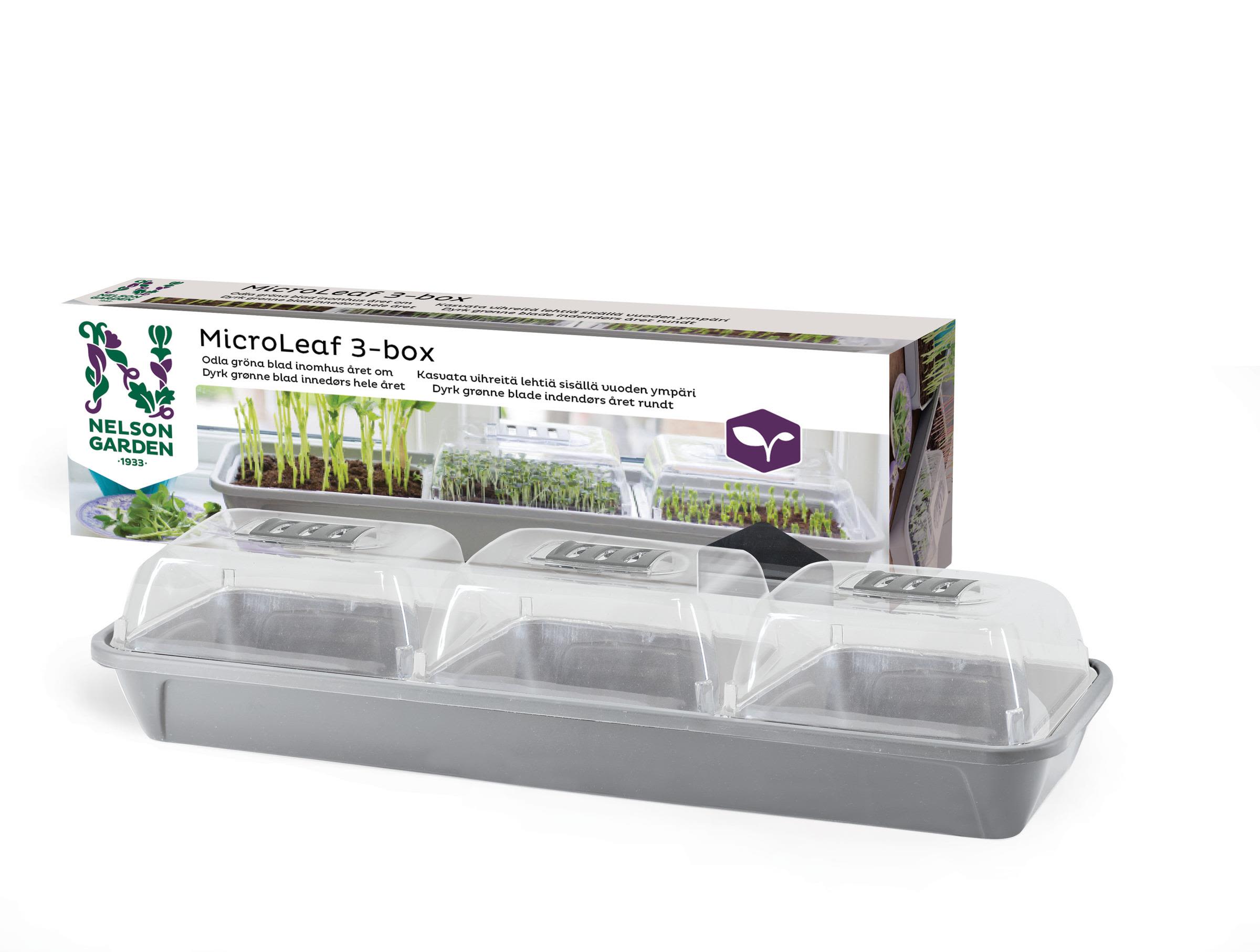 Nelson Garden Micro Leaf 3-box