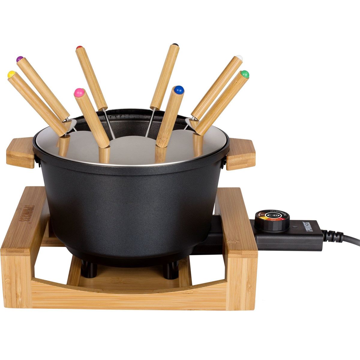 Princess Pure fondueset 1,5 l svart