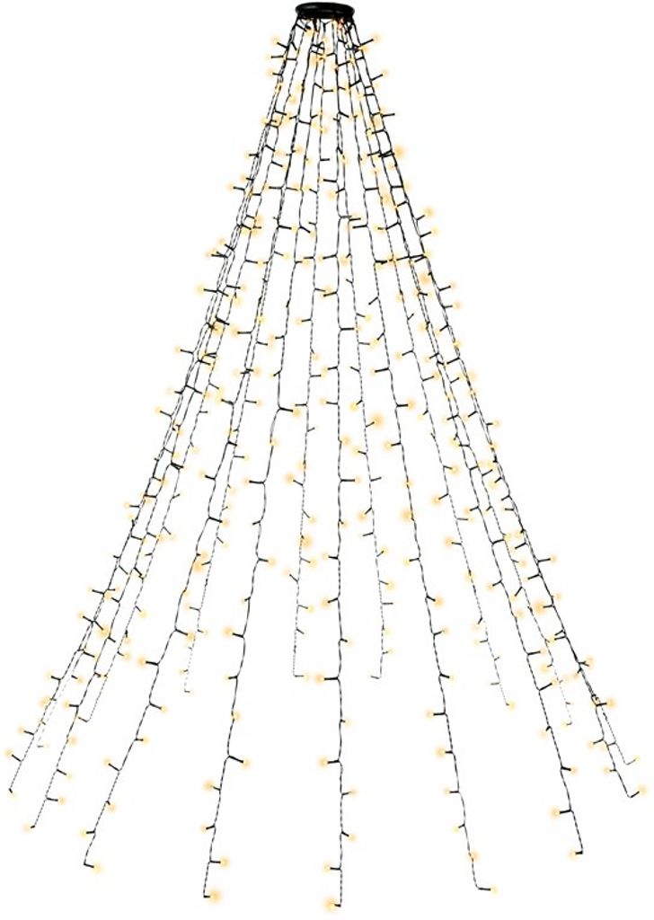 Goobay julgransljus 400 LED med ring