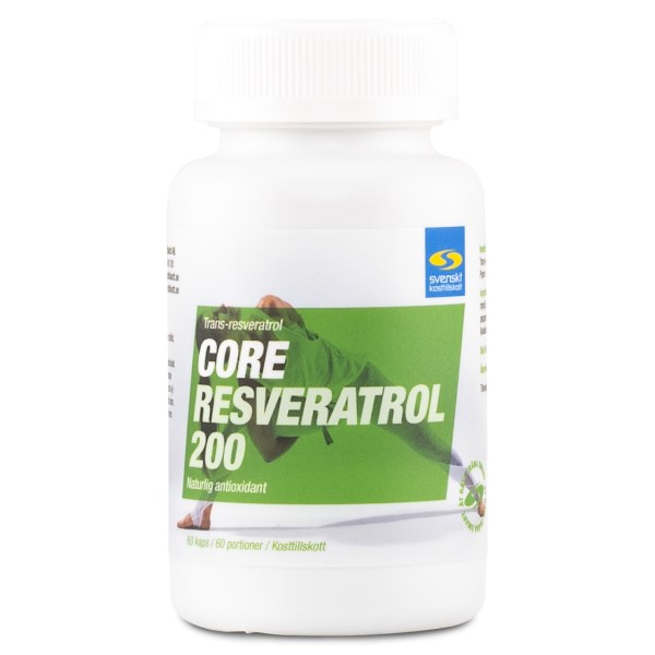 Core Resveratrol 200, 60 kapslar