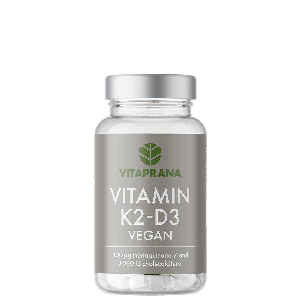 Vitaprana Vitamin K2 + D3 Vegansk 110 kapslar