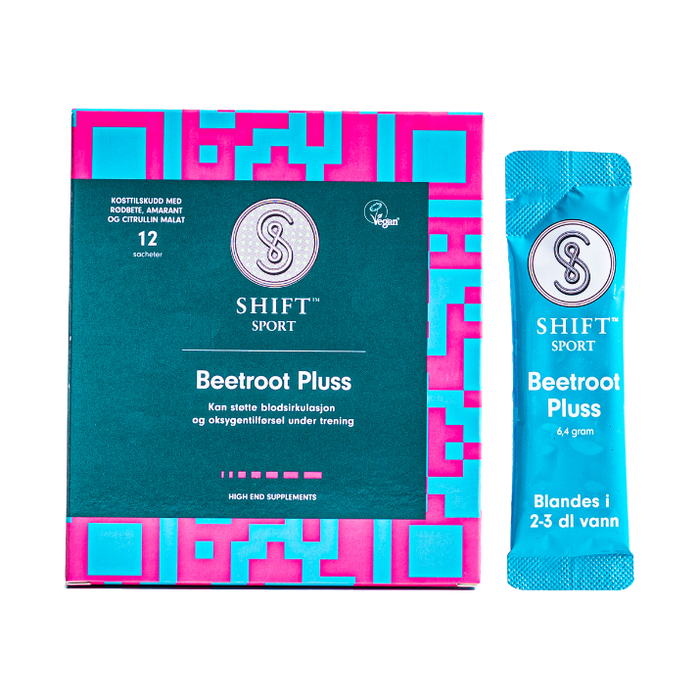 SHIFT Sport Beetroot Pluss 12 dospåsar