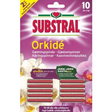 Substral Näringspinnar för orkidé 10 st
