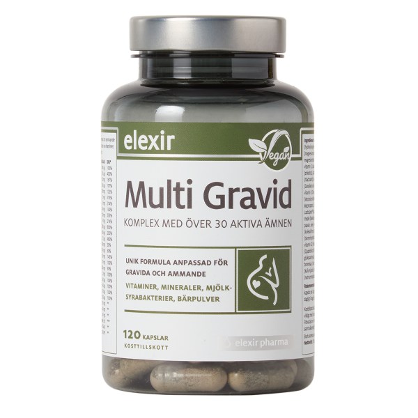 Elexir Pharma Multi Gravid 120 kapslar