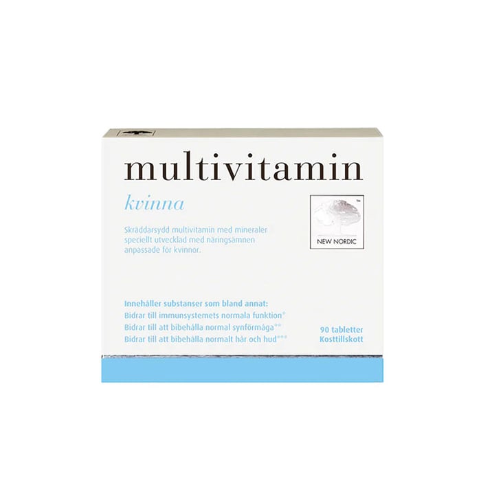 New Nordic Multivitamin kvinna 90 tabletter