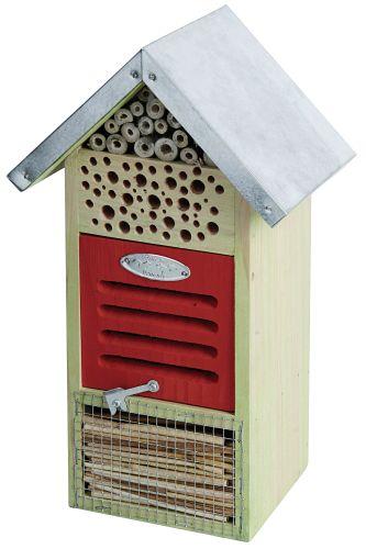 RYOM Insektshotell litet med zinktak 32 × 18 × 14 cm