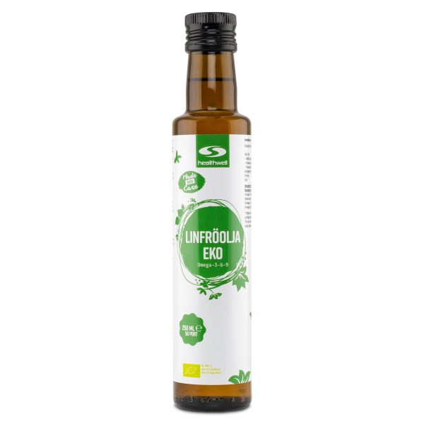 Healthwell Linfröolja EKO 250 ml
