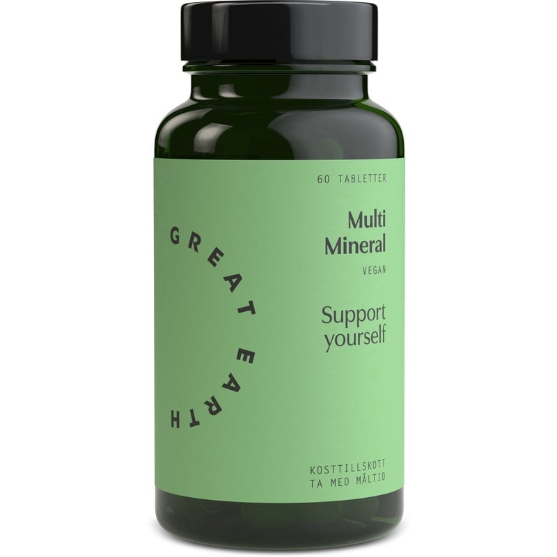 Great Earth Multi Mineral, 60 tabletter