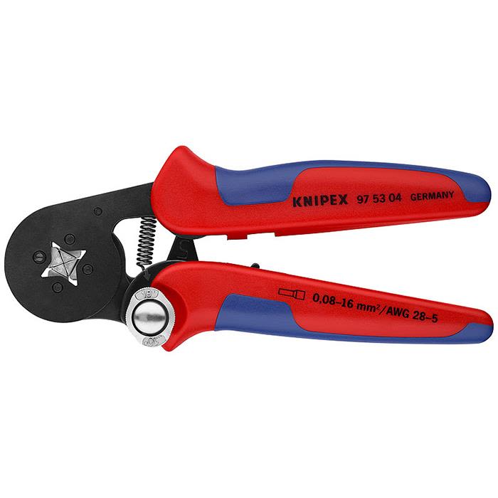Knipex 97 53 04 självjusterande presstång för ändhylsor
