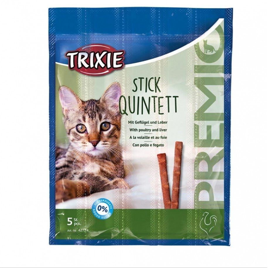 Trixie Premio Sticks Fågel & Lever 5 × 5 g