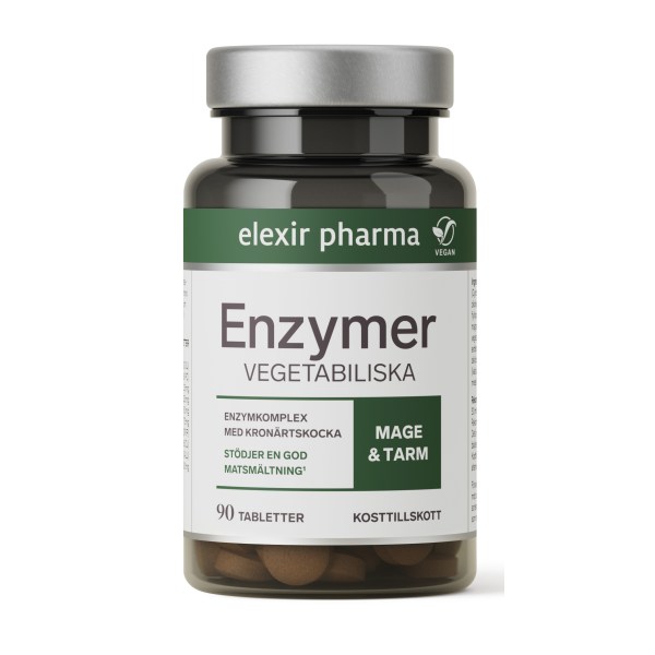 Elexir Pharma Enzymer 90 tabletter
