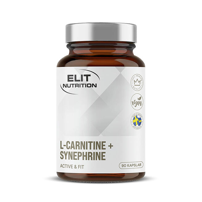 Elit Nutrition L-carnitine + Synephrine, 60 kapslar
