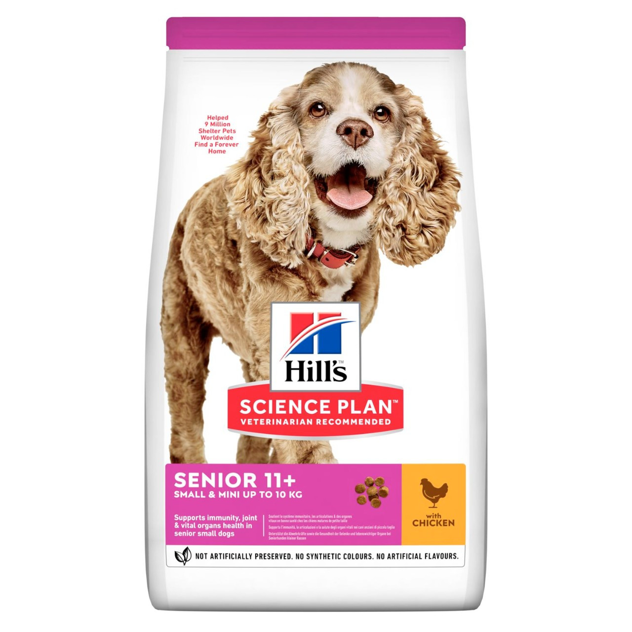 Hill's Science Plan Senior 11+ Small & Mini Chicken 1,5 kg
