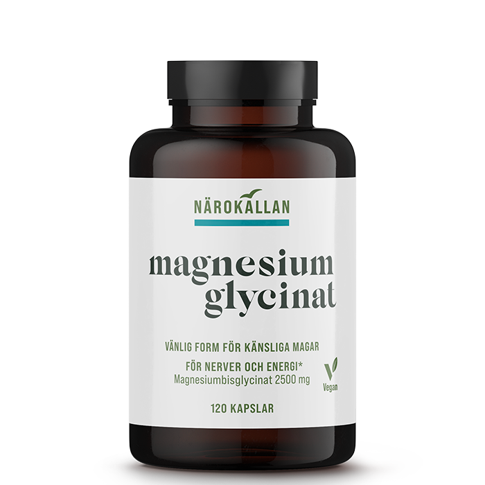 Närokällan Magnesiumglycinat 120 kapslar