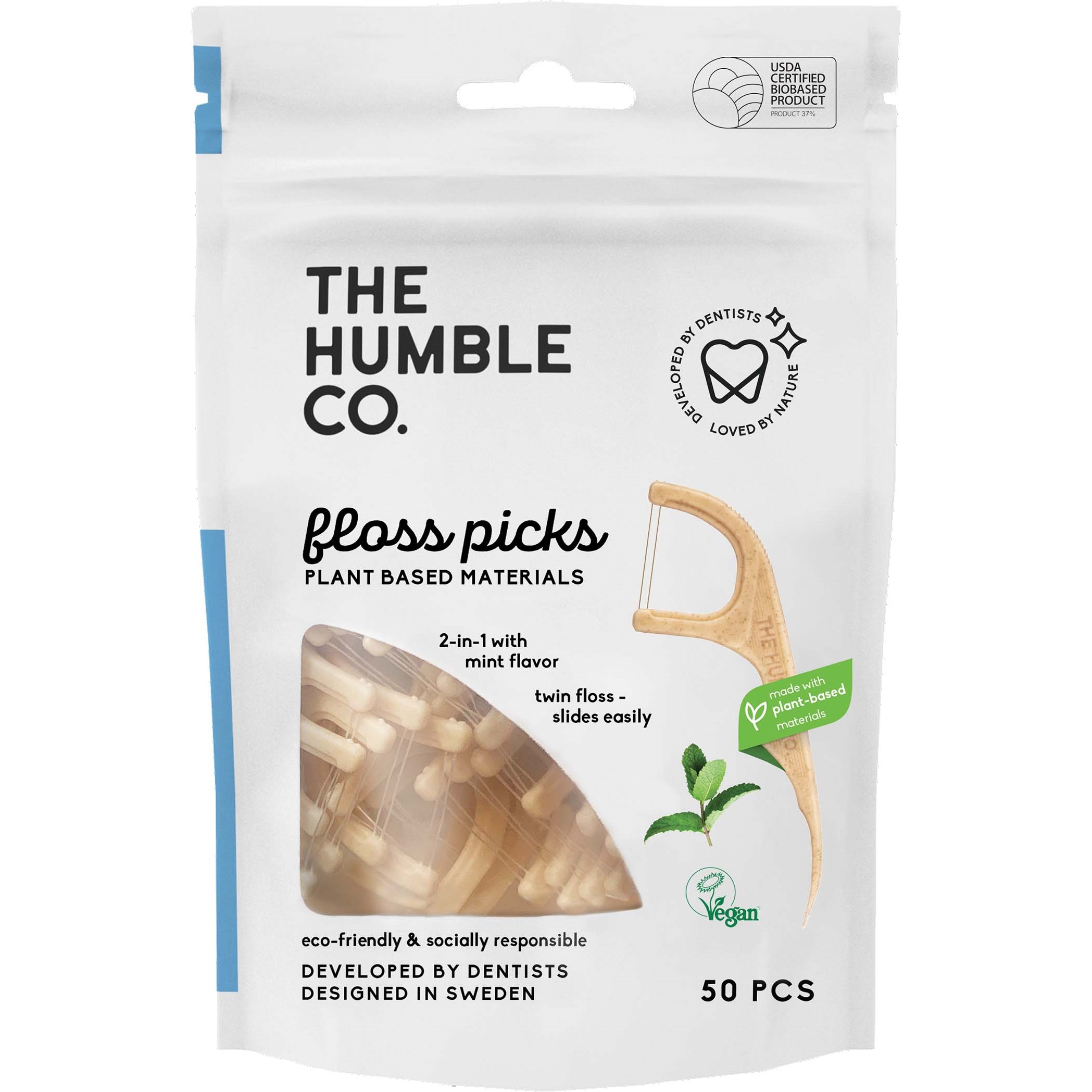 The Humble Co. Twin-Floss Picks 50 st