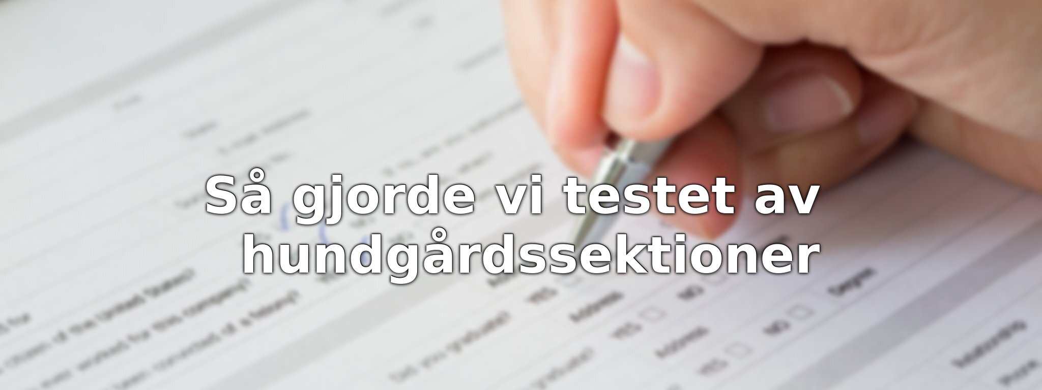 Så har vi jämfört hundgårdssektionerna