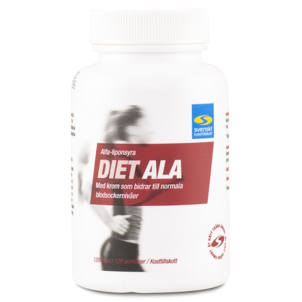 Diet ALA 200 mg med krom 120 kapslar