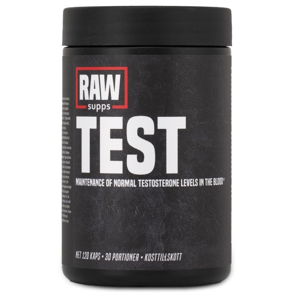 RAW Test 120 kapslar