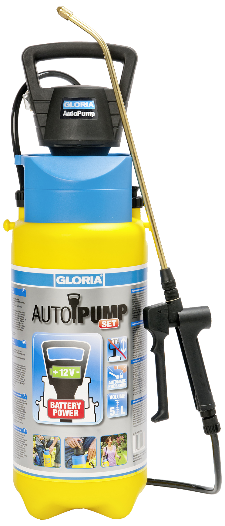 Gloria Prima 5/42E med batteripump