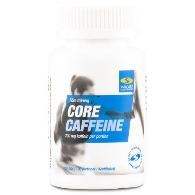 Core Caffeine 200 mg (100 tabletter)