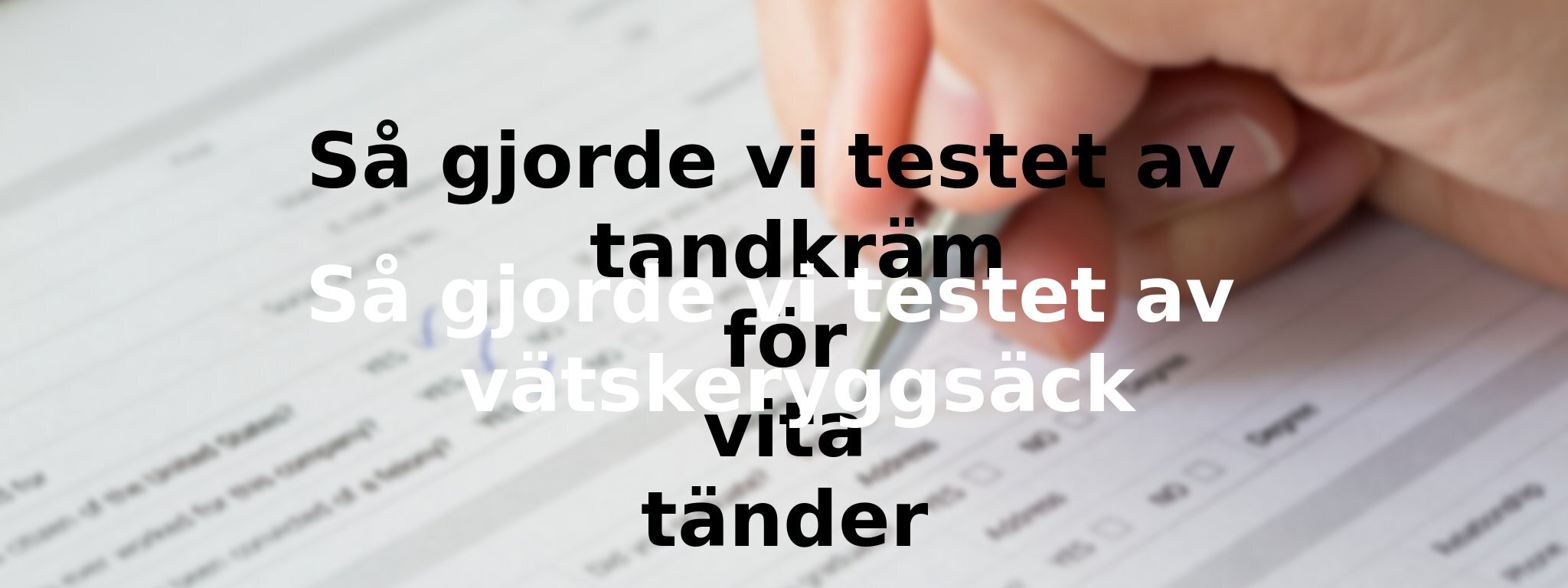 Så har vi bedömt säckarna och västarna