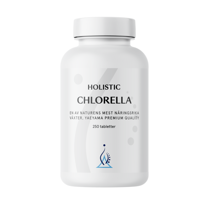 Holistic Chlorella 250 tabletter