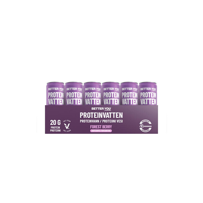 Better You Proteinvatten Forest Berry 24 x 330 ml