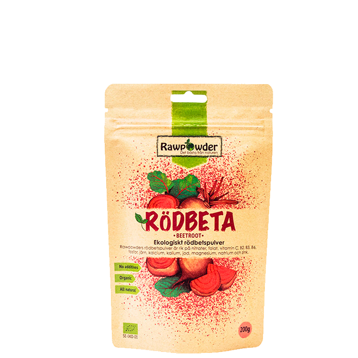 RawPowder Rödbetspulver EKO 200 g