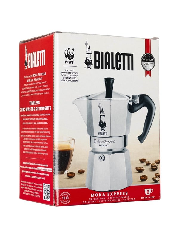 Bialetti Moka Express (6 koppar)