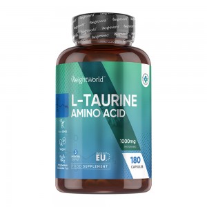 WeightWorld Taurin 1000 mg 180 kapslar