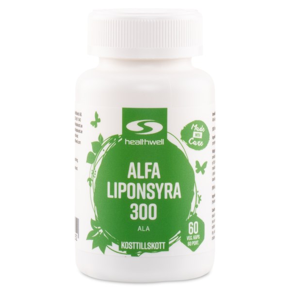 Healthwell Alfa Liponsyra 300 60 kapslar