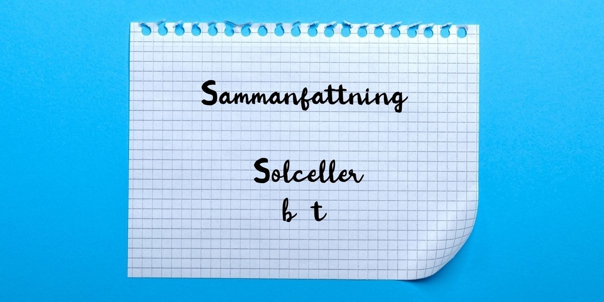 Sammanfattning