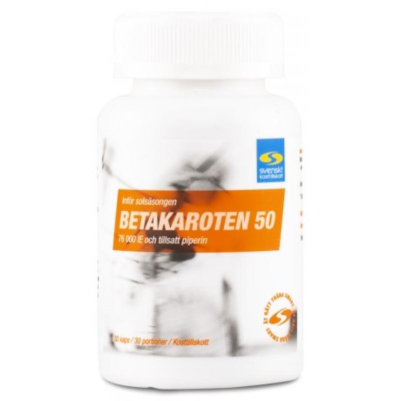 Core Betakaroten 50, 30 kapslar