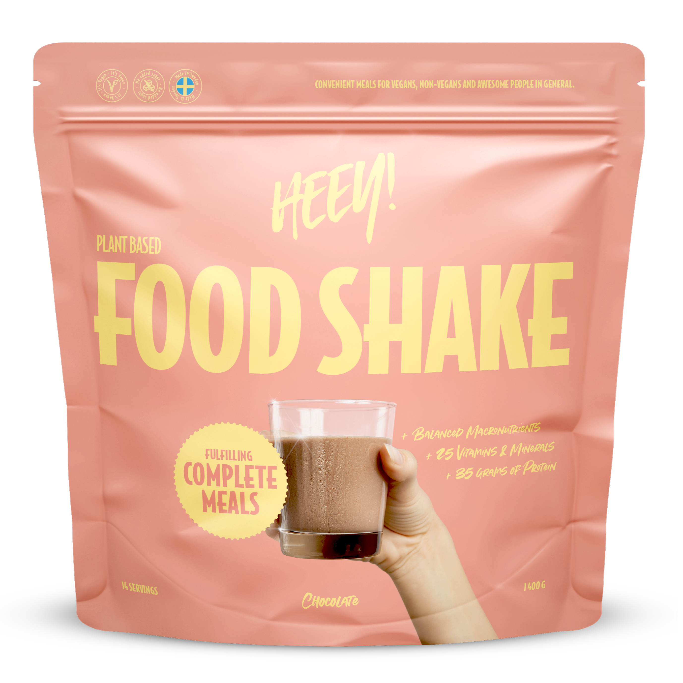 Heey! Food Shake Chocolate 1,4 kg