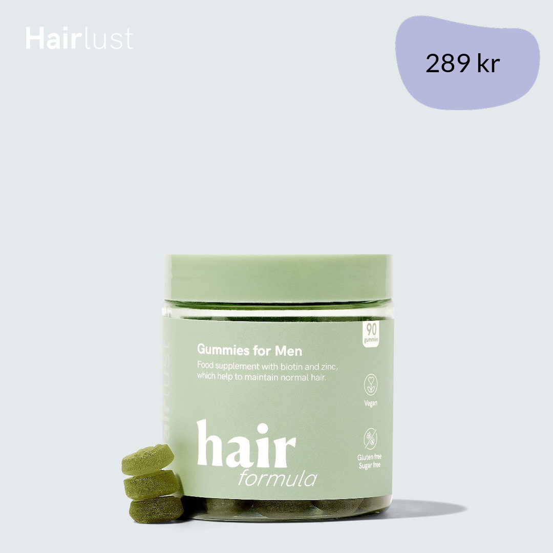Hairlust Hair Formula Gummies For Men 90 gummies