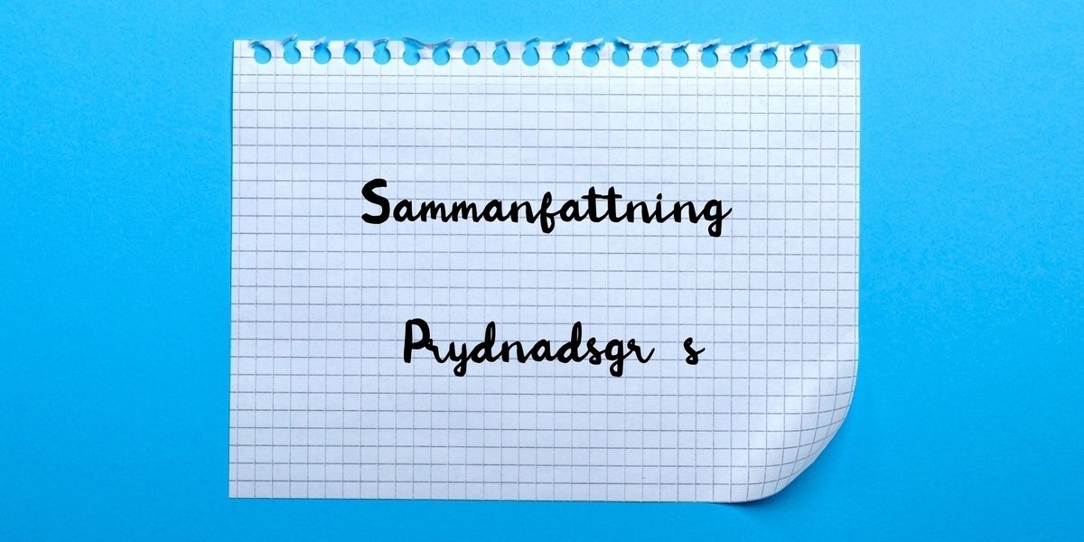 Sammanfattning