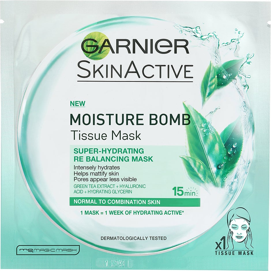 Garnier Moisture Bomb Tissue Mask Green 28 g