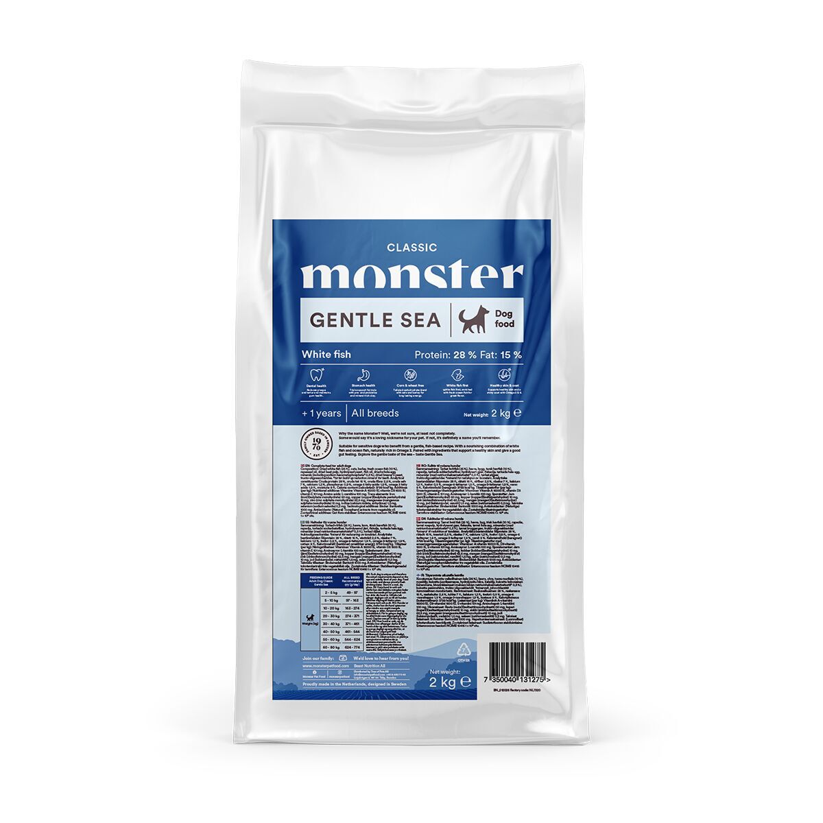 Monster Classic Dog Adult Gentle Sea 2 kg