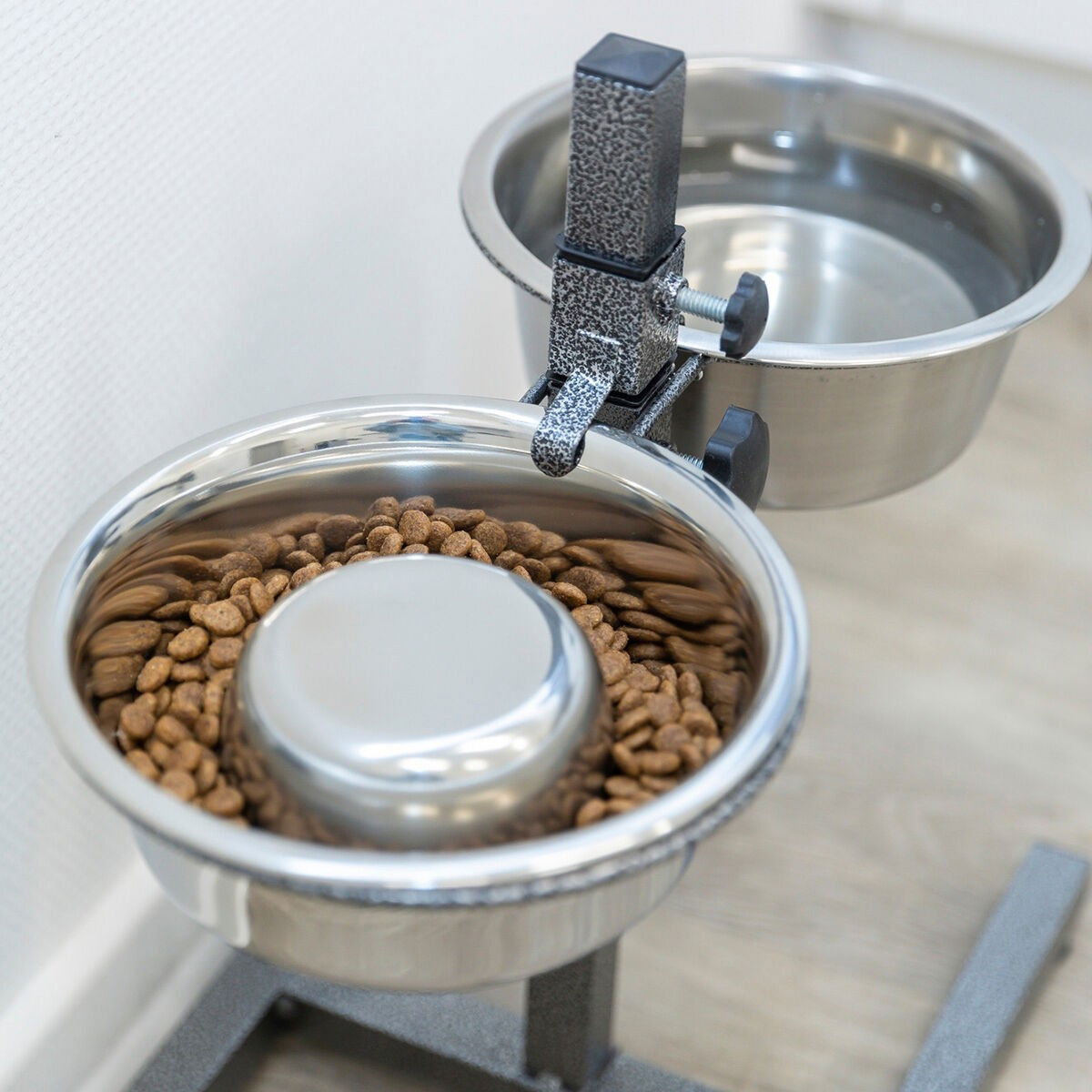 Trixie Slow Feeding Hundmatskål Rostfri