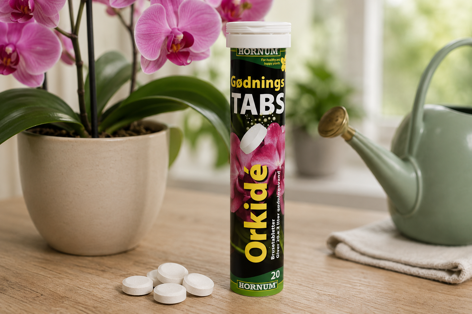Hornum Brustabletter med orkidénäring 20 st