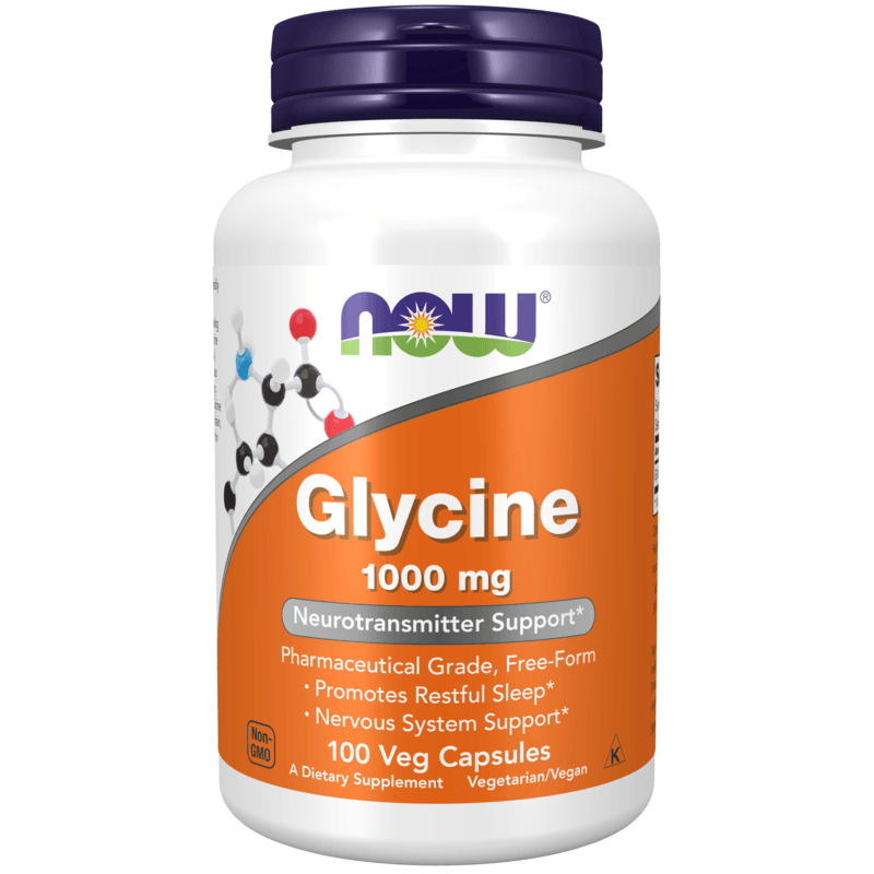NOW Glycine 1000 mg 100 kapslar