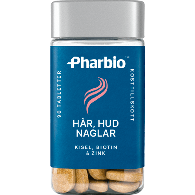 Pharbio Hår, hud & naglar 90 tabletter
