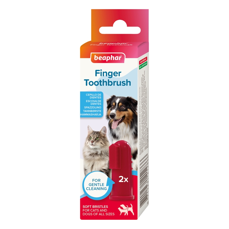 Beaphar Fingertandborste 2-pack