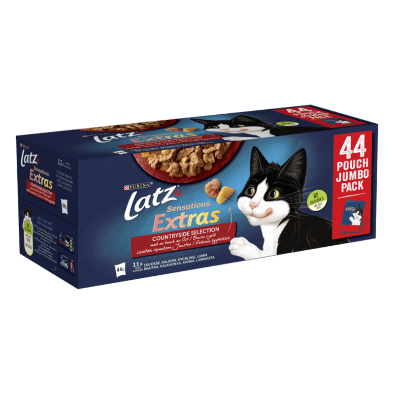 Latz Sensations Extras Countryside Selection 44 x 85 g
