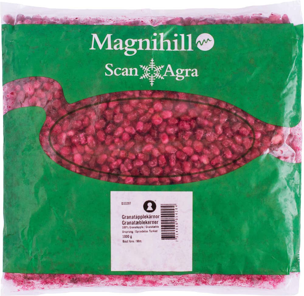 Magnihill Granatäpplekärnor Frysta 1 kg