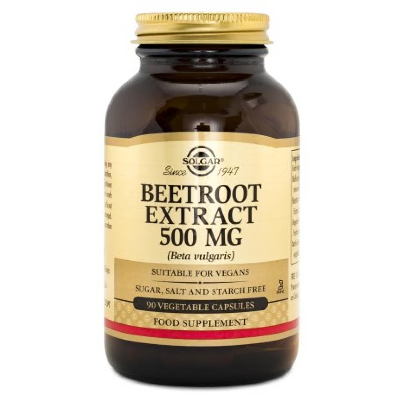 Solgar Beetroot Extract 500 mg 90 kapslar